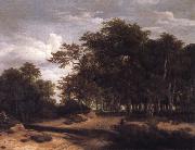 Jacob van Ruisdael The Great forest France oil painting artist